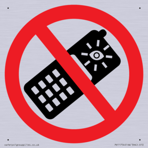P910 Prohibition: No camera phones